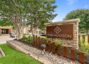 Thumbnail 12 of 47 - a photo of the hudson sign in front of the building at The Hudson, Texas