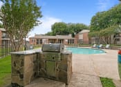 Thumbnail 2 of 47 - BBQ pool side at The Hudson, Texas, 76180
