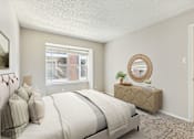 Thumbnail 16 of 26 - Bedroom with large windows at The Hamptons, Texas