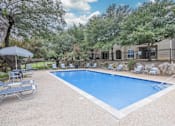Thumbnail 5 of 12 - A resort style pool at The Vistas in Boerne, TX.