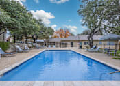 Thumbnail 7 of 12 - A resort style pool at The Vistas in Boerne, TX.