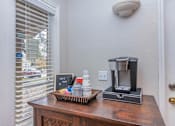 Thumbnail 2 of 12 - Coffee bar at The Vistas in Boerne, TX.