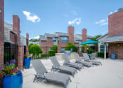 Thumbnail 4 of 21 - Pool and sundeck at Amberly Village Townhomes, Garland, 75040