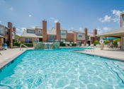 Thumbnail 7 of 21 - Swimming at Amberly Village Townhomes, Texas