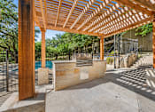 Thumbnail 30 of 40 - wooden pergola at Crosspoint Oaks at Boerne, Texas