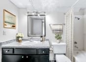 Thumbnail 49 of 58 - a bathroom with a sink toilet and bathtub  at Vesper, Texas, 75254