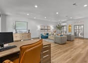 Thumbnail 5 of 23 - Living Room at Summerstone Apartments, Bedford, TX, 76021