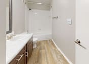 Thumbnail 39 of 42 - a bathroom with a sink and a toilet at Southgate Glen, Weatherford, TX