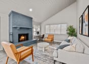 Thumbnail 2 of 54 - Fireplace Living at The Frederick, Texas