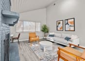 Thumbnail 4 of 54 - Modern Living Room at The Frederick, San Antonio, TX, 78240