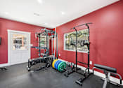 Thumbnail 24 of 40 - gym set up at Crosspoint Oaks at Boerne, Boerne, TX