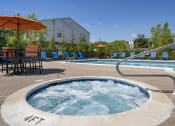 Thumbnail 11 of 17 - our apartments have a jacuzzi and a pool with chairs and tables