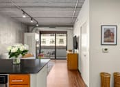 Thumbnail 12 of 29 - Quartz Countertops & Maple Cabinetry
