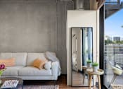 Thumbnail 17 of 29 - Industrial Modern Loft Design of Exposed Concrete and Plank Flooring