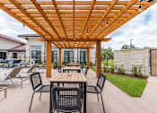 Thumbnail 36 of 59 - the patio at the bradley braddock road station apartments at Avery Ranch, Texas, 78717