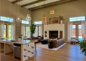 Thumbnail 50 of 52 - a view of the living room from the kitchen at Delco Flats, Texas, 78717