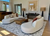 Thumbnail 47 of 52 - a living room with two couches and a coffee table at Delco Flats, Austin Texas