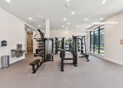 Thumbnail 22 of 44 - Bridge at Windsor Park Apartments luxury gym equipment