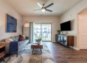 Thumbnail 7 of 65 - Living room of a spacious luxury apartment at Bridge at Paloma 78754 Northeast Austin