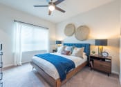 Thumbnail 10 of 65 - Bedroom of a spacious luxury apartment at Bridge at Paloma 78754 Northeast Austin