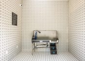 Thumbnail 38 of 65 - Dog washing station at Bridge at Paloma affordable luxury apartments