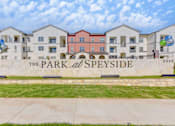 Thumbnail 1 of 80 - The Park at Speyside is a residential complex with multiple buildings.