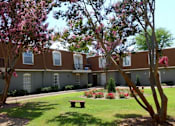 Thumbnail 2 of 47 - A building with a green lawn in front of it.