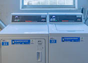 Thumbnail 5 of 10 - Two identical washing machines are side by side.