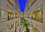 Thumbnail 47 of 49 - Bright Hallway at Oasis at Lake Encino Apartments, California, 91316