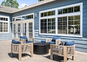 Thumbnail 4 of 67 - seating outside the club house area