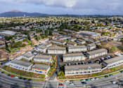 Thumbnail 35 of 35 - an aerial view of the city of san francisco with the golden gate bridge in the background