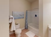 Thumbnail 49 of 59 - Renovated Bathrooms With Quartz Counters at The Dorchester & Manor, Pineville, NC, 28134