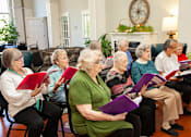 Thumbnail 12 of 16 - People singing at The Carillon, Greensboro, NC, 27455