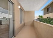 Thumbnail 18 of 67 - Spaceful Balcony at Los Robles Apartments, CA