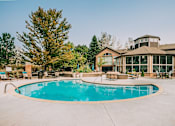 Thumbnail 14 of 17 - Outdoor pool at Bridgwater, Greenwood Village, Colorado
