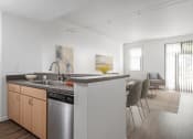 Thumbnail 5 of 44 - Kitchen, dining and living room at Vendome Place, San Jose, 95110