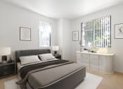 Thumbnail 19 of 44 - Bedroom with windows at Vendome Place, San Jose, 95110