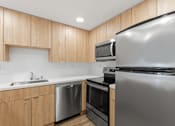 Thumbnail 16 of 28 - Contemporary Kitchen at Palo Alto Place, Palo Alto, California