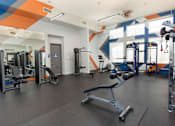 Thumbnail 22 of 62 - Fitness center at The Grove Apartments, Ontario, California