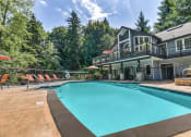 Thumbnail 16 of 73 - Clubhouse overlooking pool at Lakemont Orchard, Issaquah, 98027  