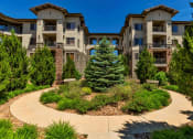 Thumbnail 7 of 39 - courtyard and building at Terracina, Broomfield, Colorado
