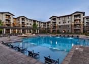 Thumbnail 12 of 39 - resort style pool and apartment homes at Terracina, Broomfield, 80020