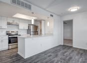 Thumbnail 4 of 29 - Kitchen area with stainless steel appliances