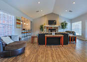 Thumbnail 3 of 29 - Clubroom with TV and couch