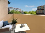 Thumbnail 21 of 60 - a terrace with a sofa and a table