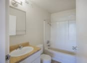 Thumbnail 26 of 86 - brewster floor plan with bathroom at Avenue Two Apartments, California