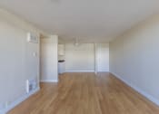 Thumbnail 25 of 86 - breswster unfurnished living room with wood flooring at Avenue Two Apartments, Redwood City  ,California, 94063