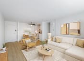 Thumbnail 27 of 86 - brewster furnished living room at Avenue Two Apartments, California, 94063