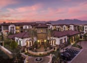 Thumbnail 4 of 62 - aerial photo of capriana apartments and leasing office at Capriana at Chino Hills, Chino Hills, CA