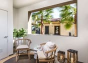 Thumbnail 29 of 62 - outdoor balcony with outdoor seating at Capriana at Chino Hills, California